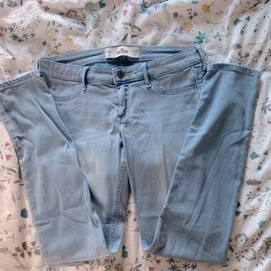 Hollister light wash Jean jeggings